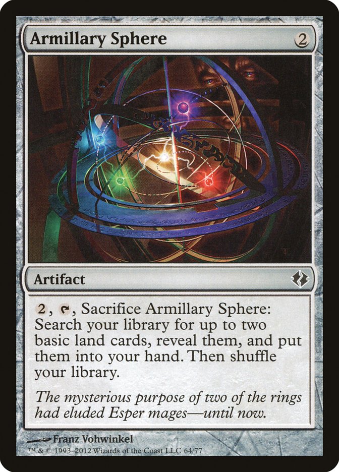 Armillary Sphere [Duel Decks: Venser vs. Koth] | Gaming Infinity