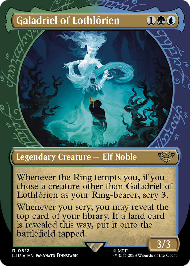 Galadriel of Lothlorien (Showcase) (Surge Foil) [The Lord of the Rings: Tales of Middle-Earth] | Gaming Infinity