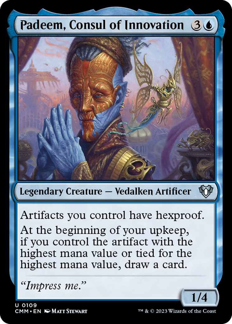 Padeem, Consul of Innovation [Commander Masters] | Gaming Infinity