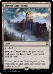 Slayers' Stronghold [Phyrexia: All Will Be One Commander] | Gaming Infinity