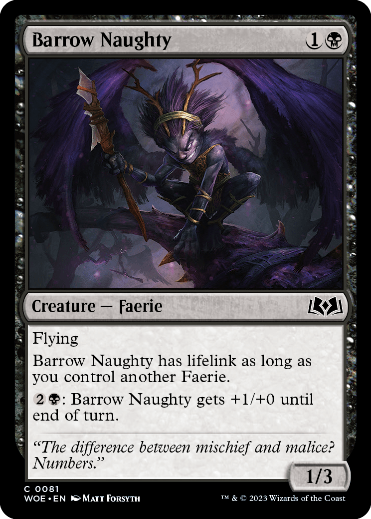 Barrow Naughty [Wilds of Eldraine] | Gaming Infinity