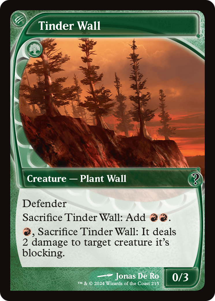 Tinder Wall (Future Sight) [Mystery Booster 2] | Gaming Infinity