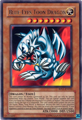 Blue-Eyes Toon Dragon [RP01-EN050] Rare | Gaming Infinity