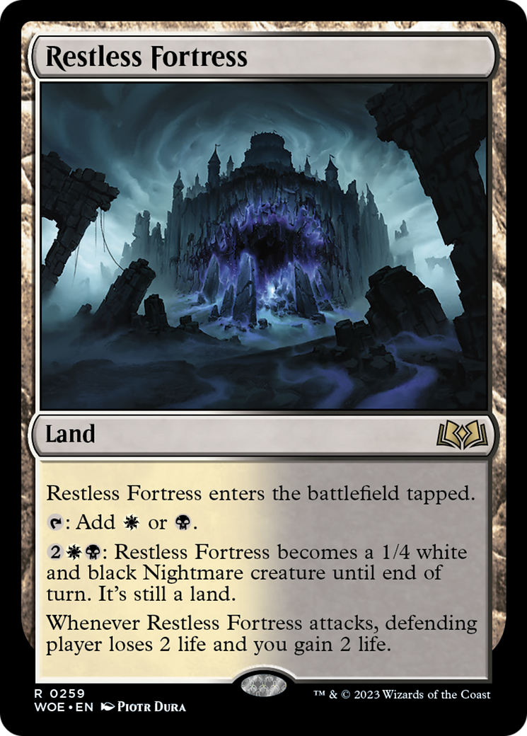 Restless Fortress [Wilds of Eldraine] | Gaming Infinity