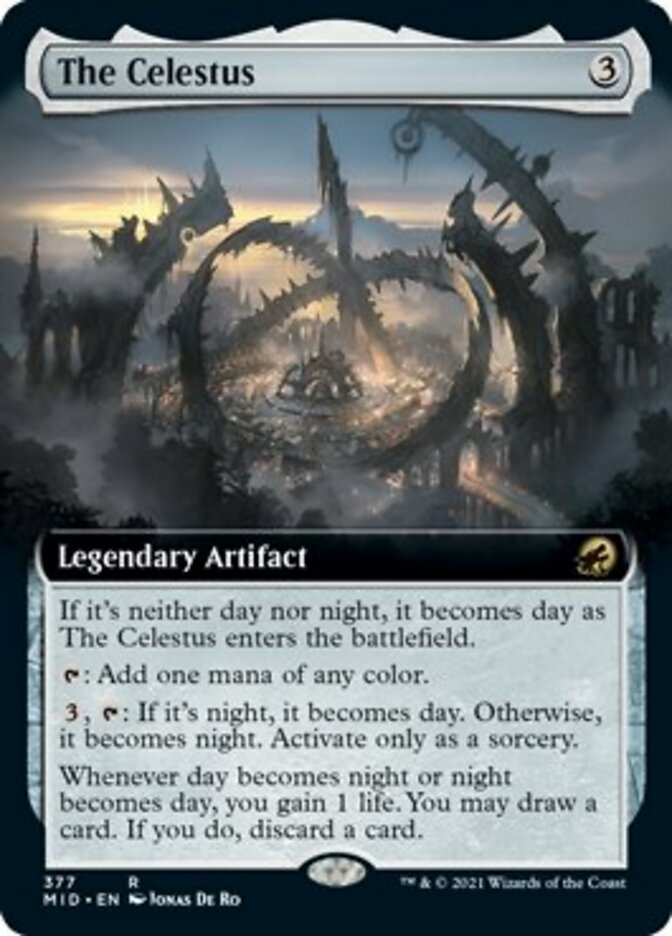 The Celestus (Extended Art) [Innistrad: Midnight Hunt] | Gaming Infinity