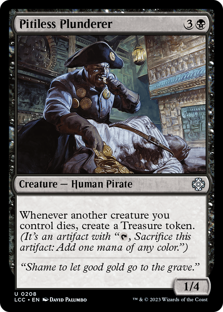 Pitiless Plunderer [The Lost Caverns of Ixalan Commander] | Gaming Infinity