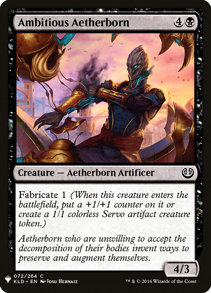 Ambitious Aetherborn [Mystery Booster] | Gaming Infinity