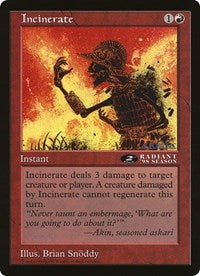 Incinerate (Oversized) [Oversize Cards] | Gaming Infinity