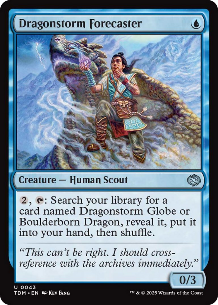 Dragonstorm Forecaster [Tarkir: Dragonstorm] | Gaming Infinity