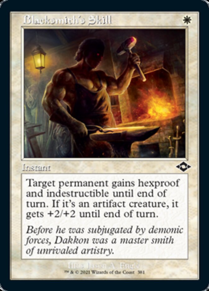 Blacksmith's Skill (Retro) [Modern Horizons 2] | Gaming Infinity