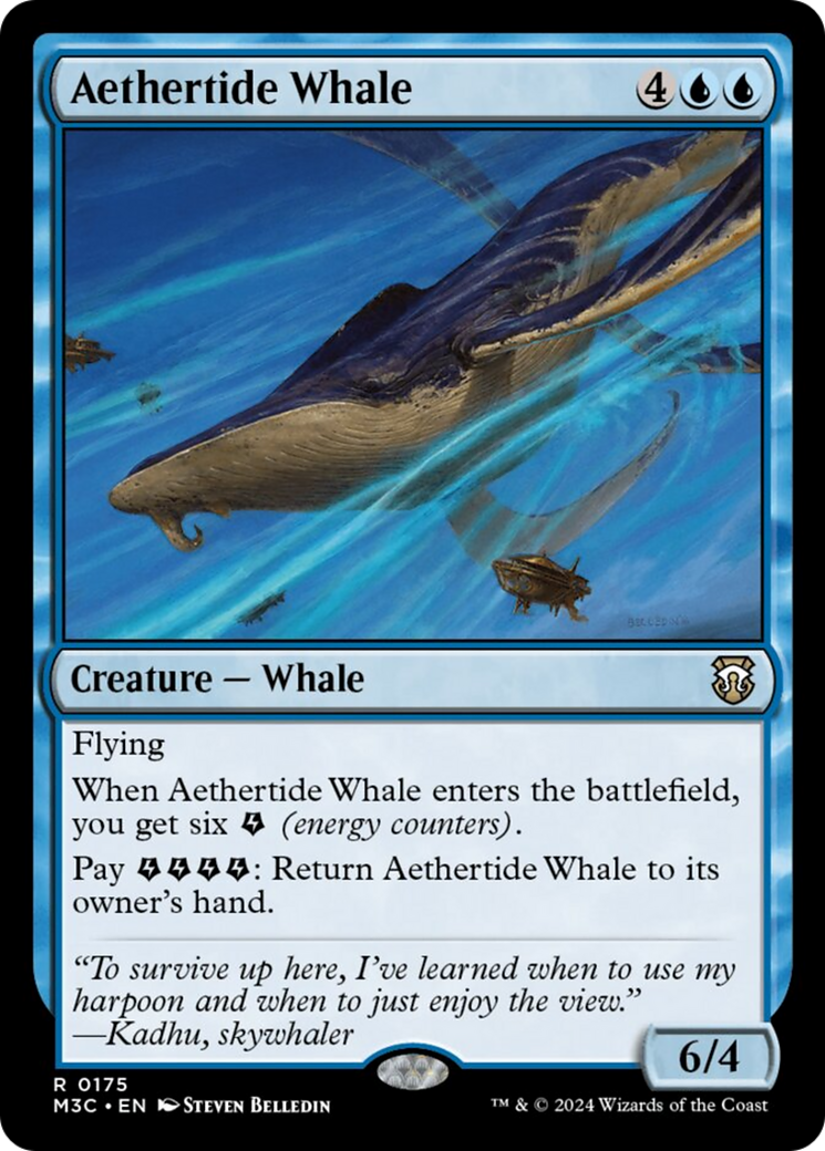 Aethertide Whale [Modern Horizons 3 Commander] | Gaming Infinity