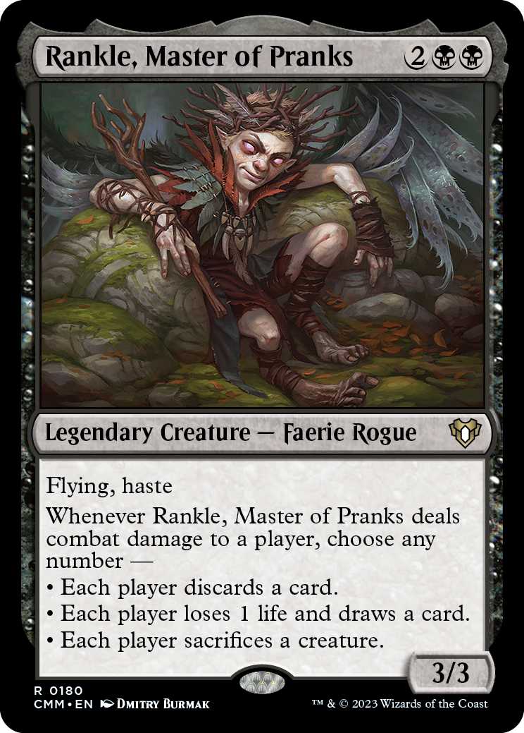 Rankle, Master of Pranks [Commander Masters] | Gaming Infinity