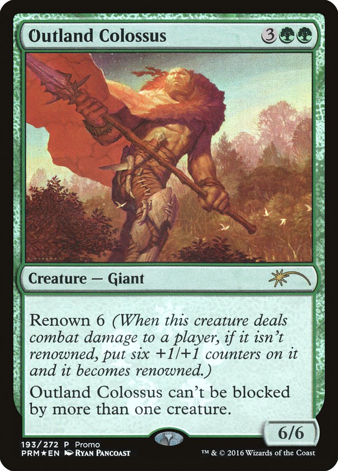 Outland Colossus [Resale Promos] | Gaming Infinity