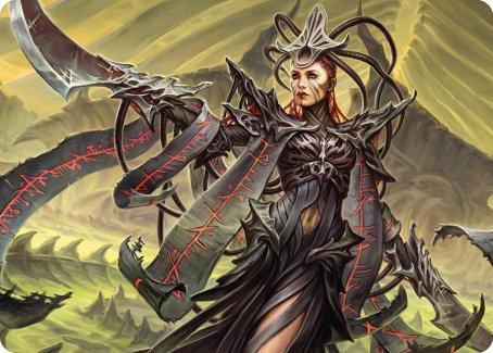 Testament Bearer Art Card [Phyrexia: All Will Be One Art Series] | Gaming Infinity
