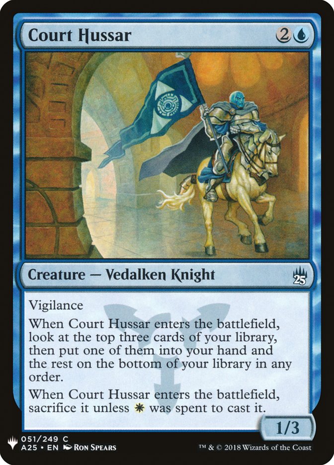 Court Hussar [Mystery Booster] | Gaming Infinity