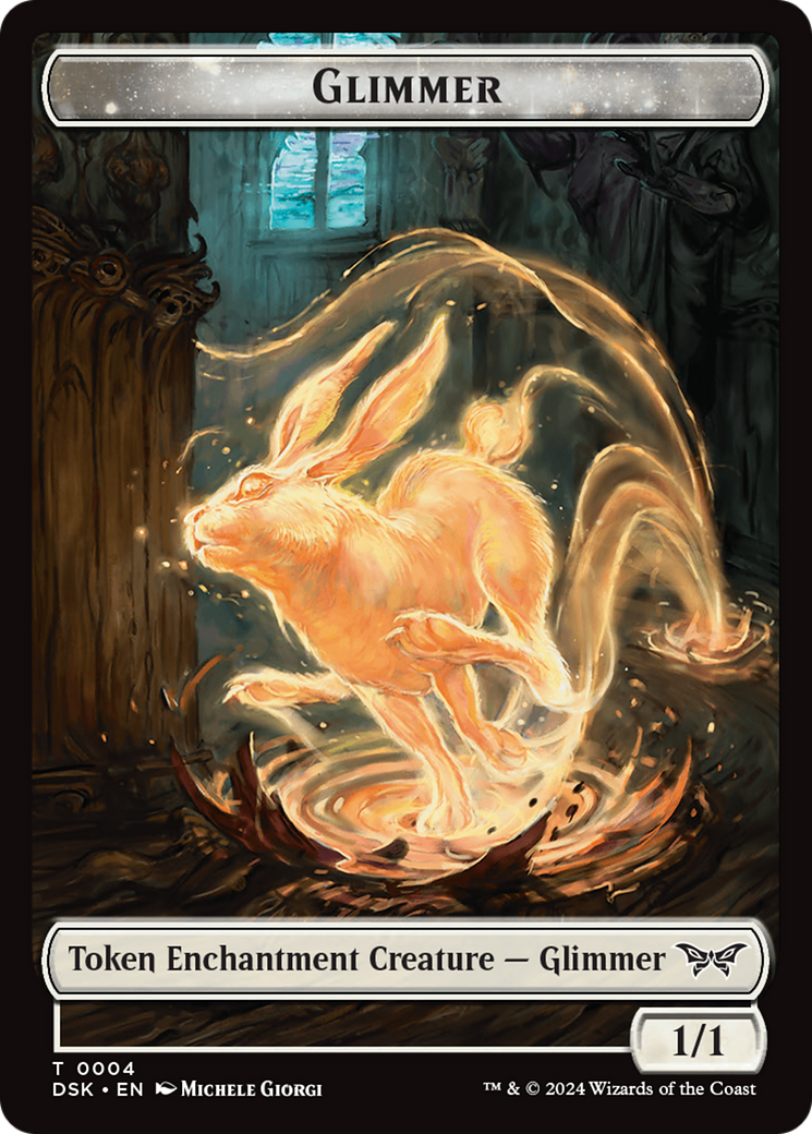 Glimmer Token [Duskmourn: House of Horror Tokens] | Gaming Infinity