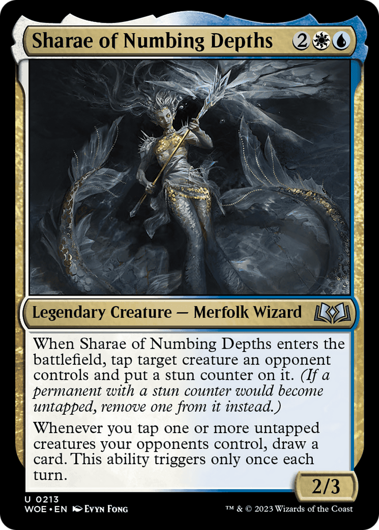 Sharae of Numbing Depths [Wilds of Eldraine] | Gaming Infinity