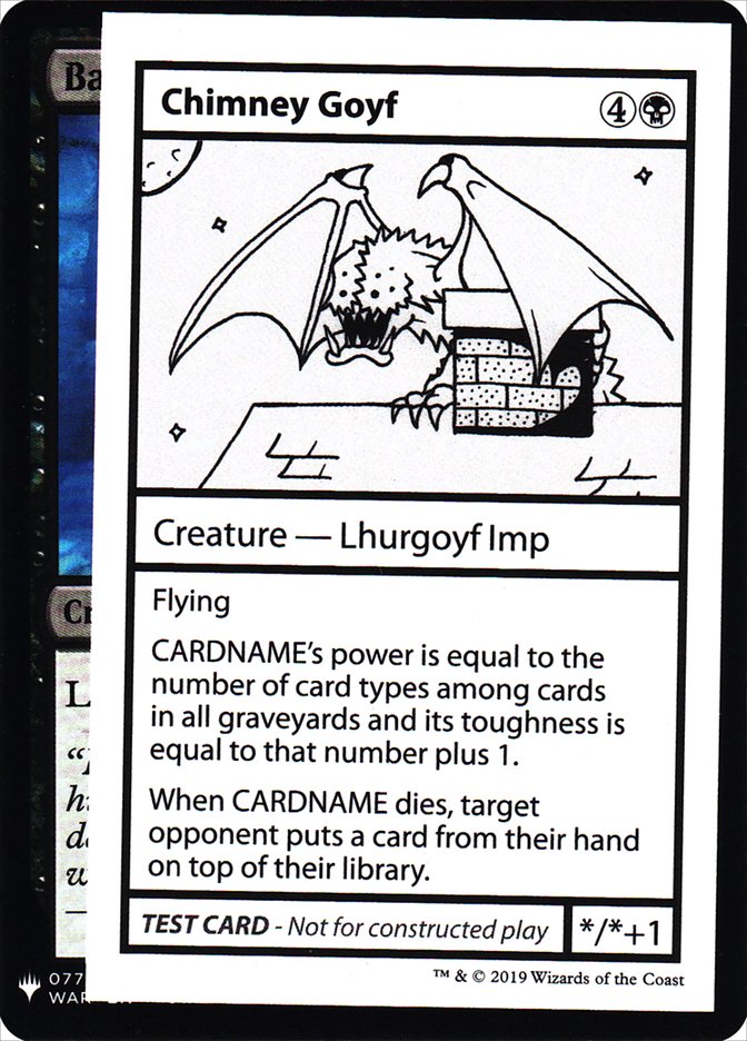 Chimney Goyf [Mystery Booster Playtest Cards] | Gaming Infinity