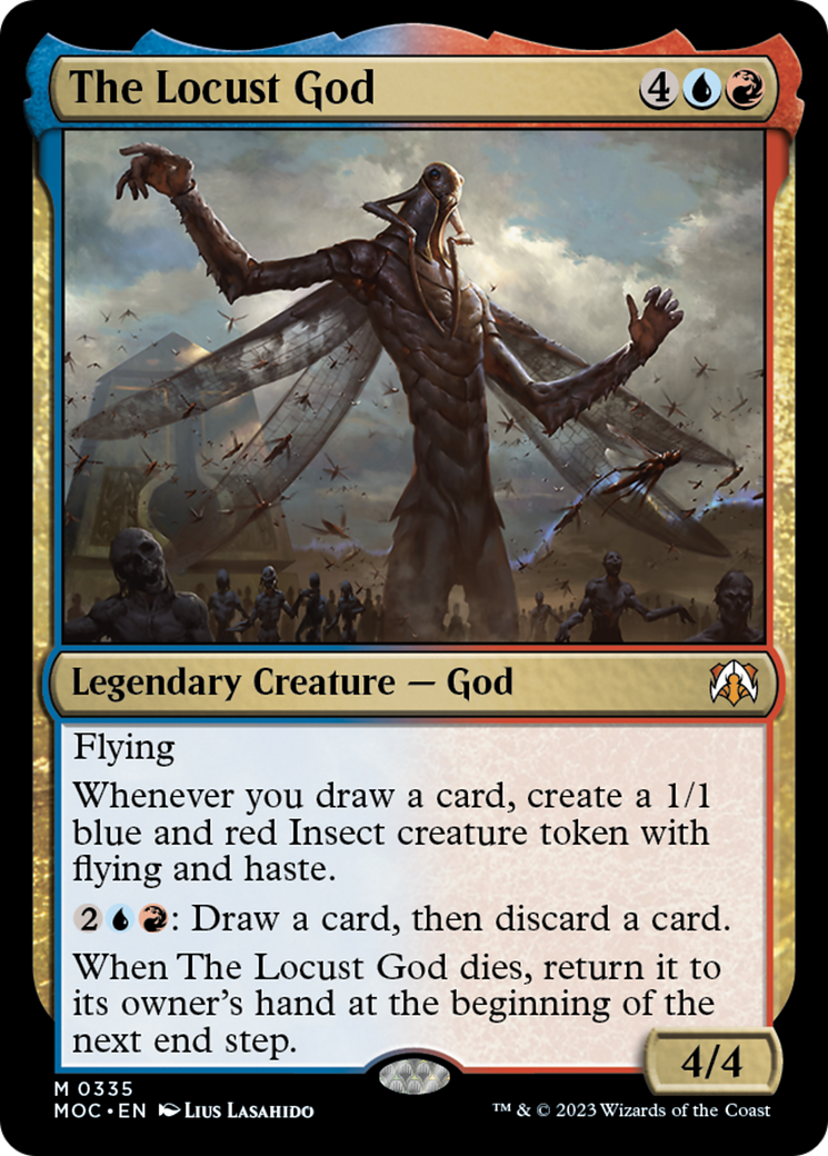 The Locust God [March of the Machine Commander] | Gaming Infinity