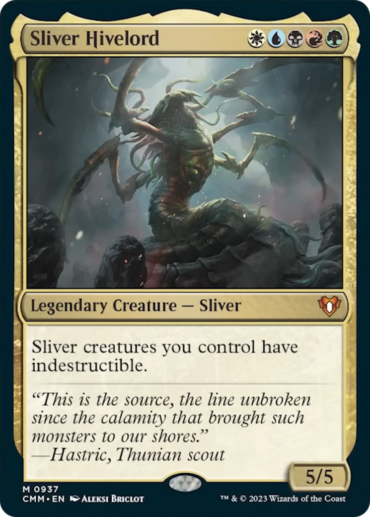 Sliver Hivelord [Commander Masters] | Gaming Infinity