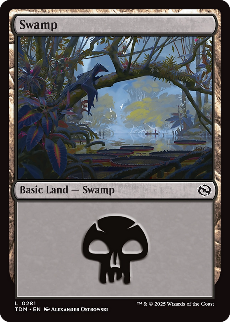 Swamp (0281) [Tarkir: Dragonstorm] | Gaming Infinity