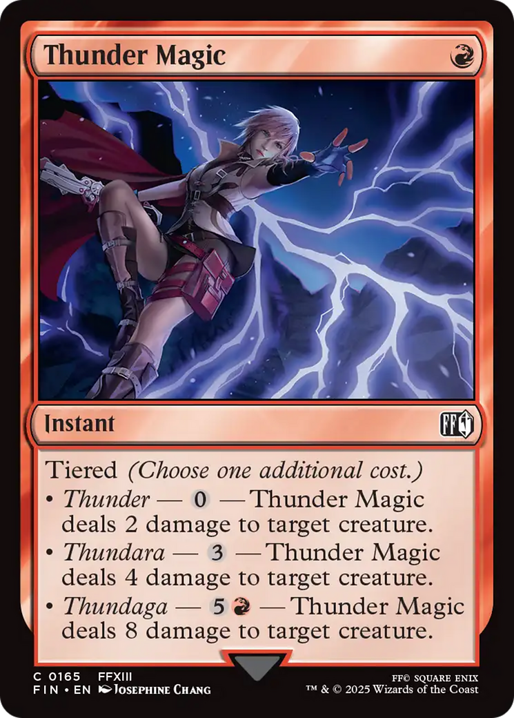 Thunder Magic [FINAL FANTASY] | Gaming Infinity