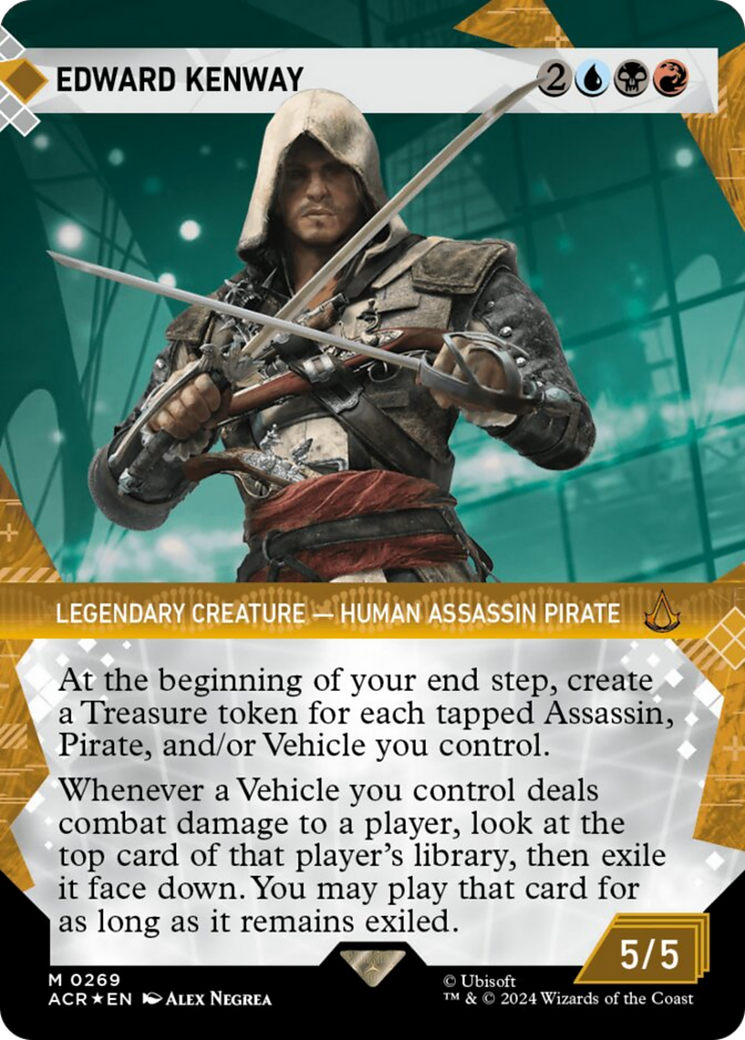Edward Kenway (Showcase) (Textured Foil) [Assassin's Creed] | Gaming Infinity