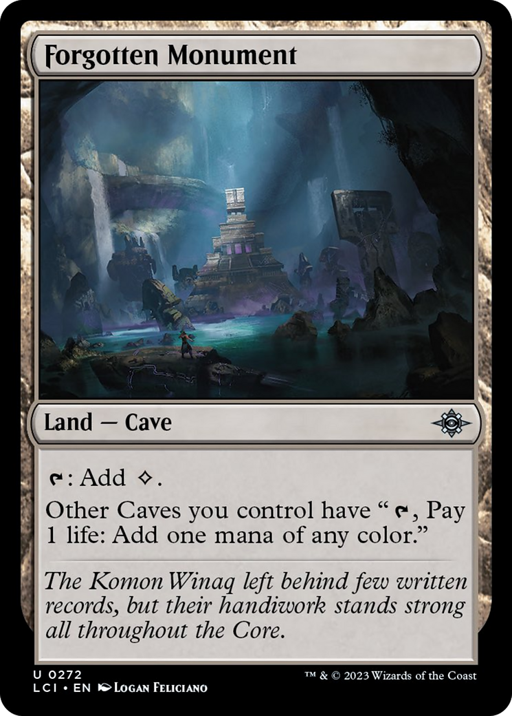 Forgotten Monument [The Lost Caverns of Ixalan] | Gaming Infinity