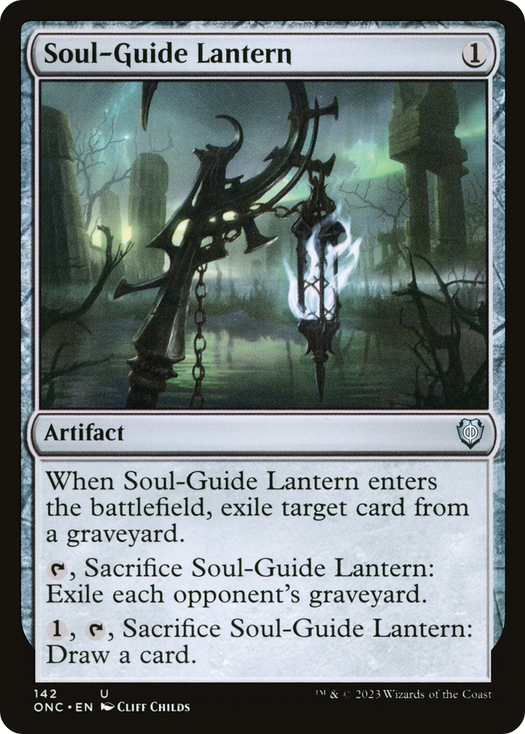 Soul-Guide Lantern [Phyrexia: All Will Be One Commander] | Gaming Infinity