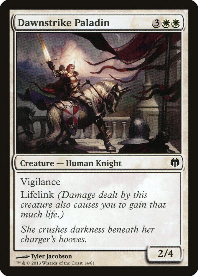 Dawnstrike Paladin [Duel Decks: Heroes vs. Monsters] | Gaming Infinity