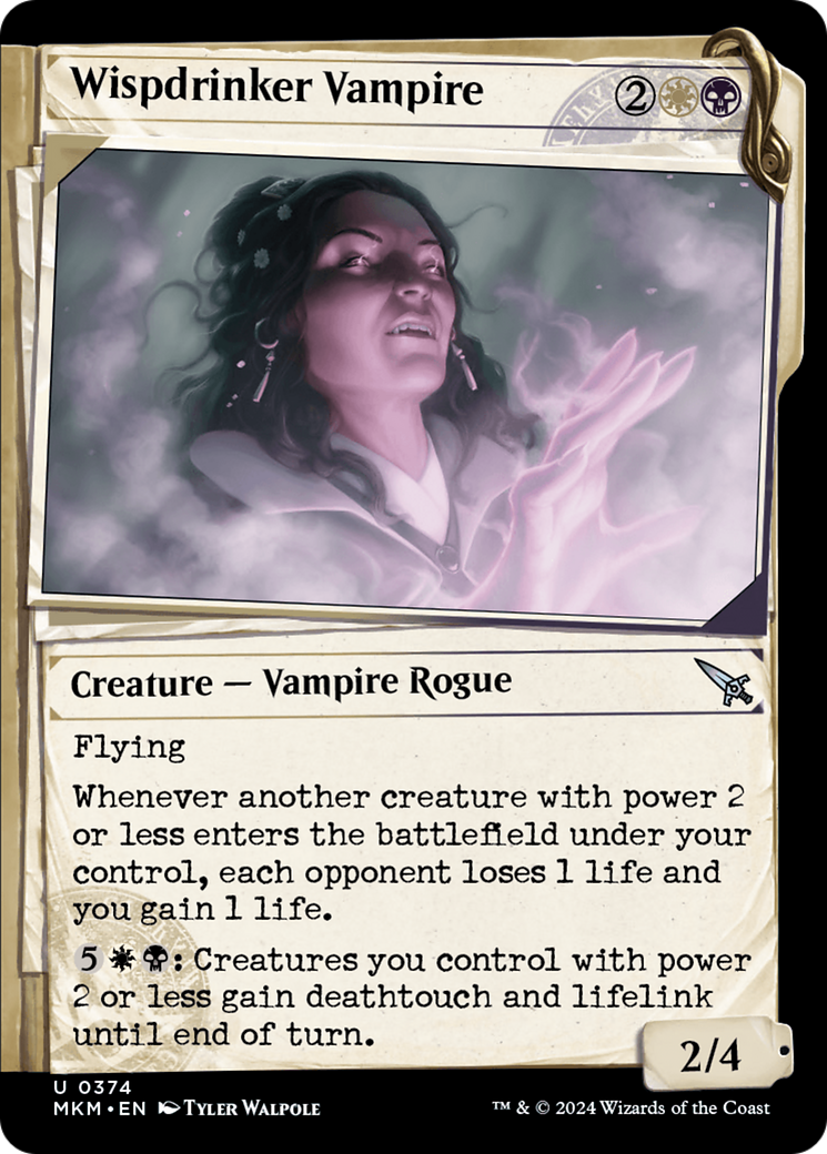 Wispdrinker Vampire (Showcase) [Murders at Karlov Manor] | Gaming Infinity