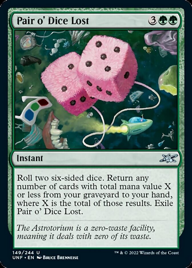 Pair o' Dice Lost [Unfinity] | Gaming Infinity