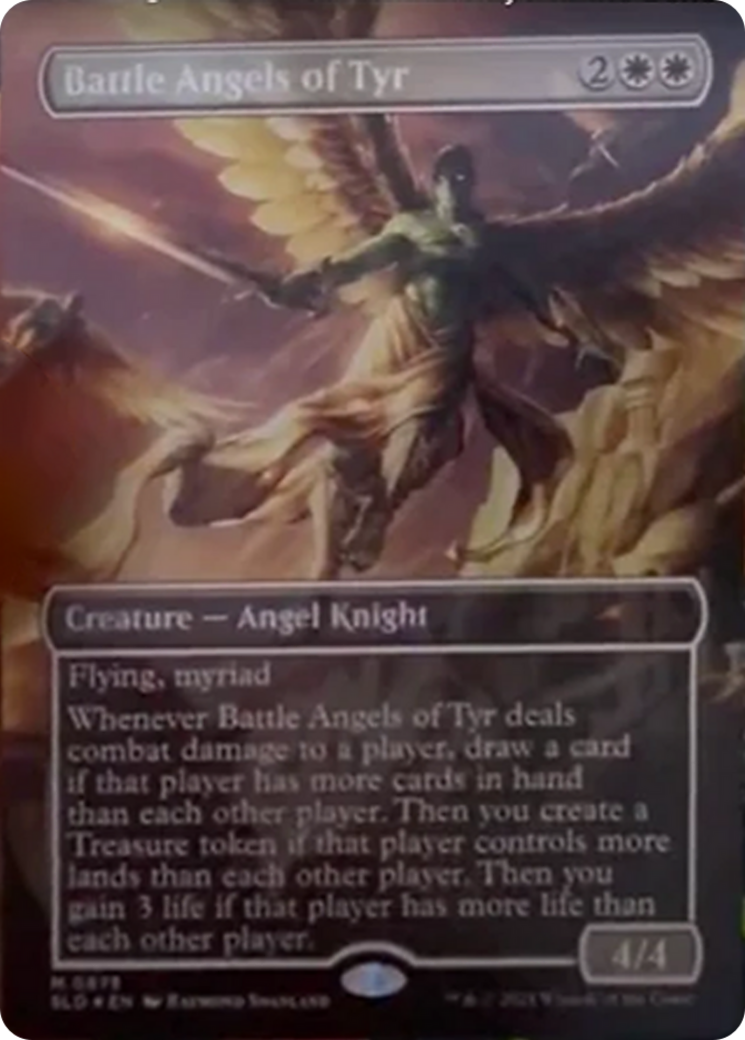 Battle Angels of Tyr (Rainbow Foil) [Secret Lair Drop Series] | Gaming Infinity