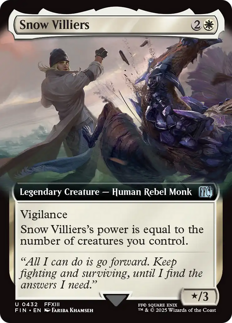 Snow Villiers (Extended Art) [FINAL FANTASY] | Gaming Infinity