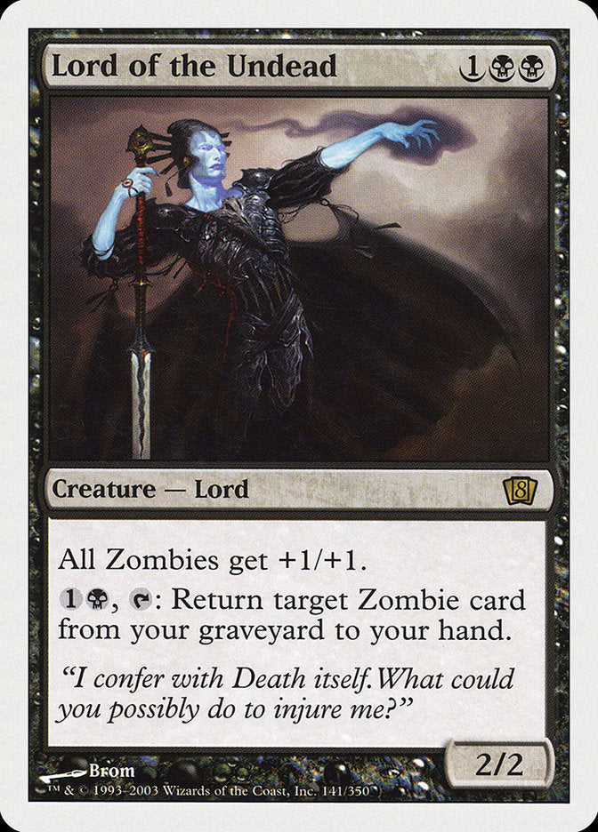 Lord of the Undead (8th Edition) [Oversize Cards] | Gaming Infinity