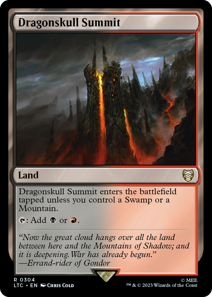 Dragonskull Summit [The Lord of the Rings: Tales of Middle-Earth Commander] | Gaming Infinity