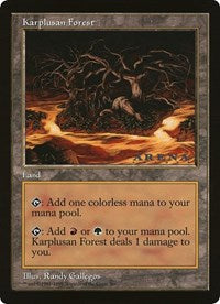 Karplusan Forest (Oversized) [Oversize Cards] | Gaming Infinity
