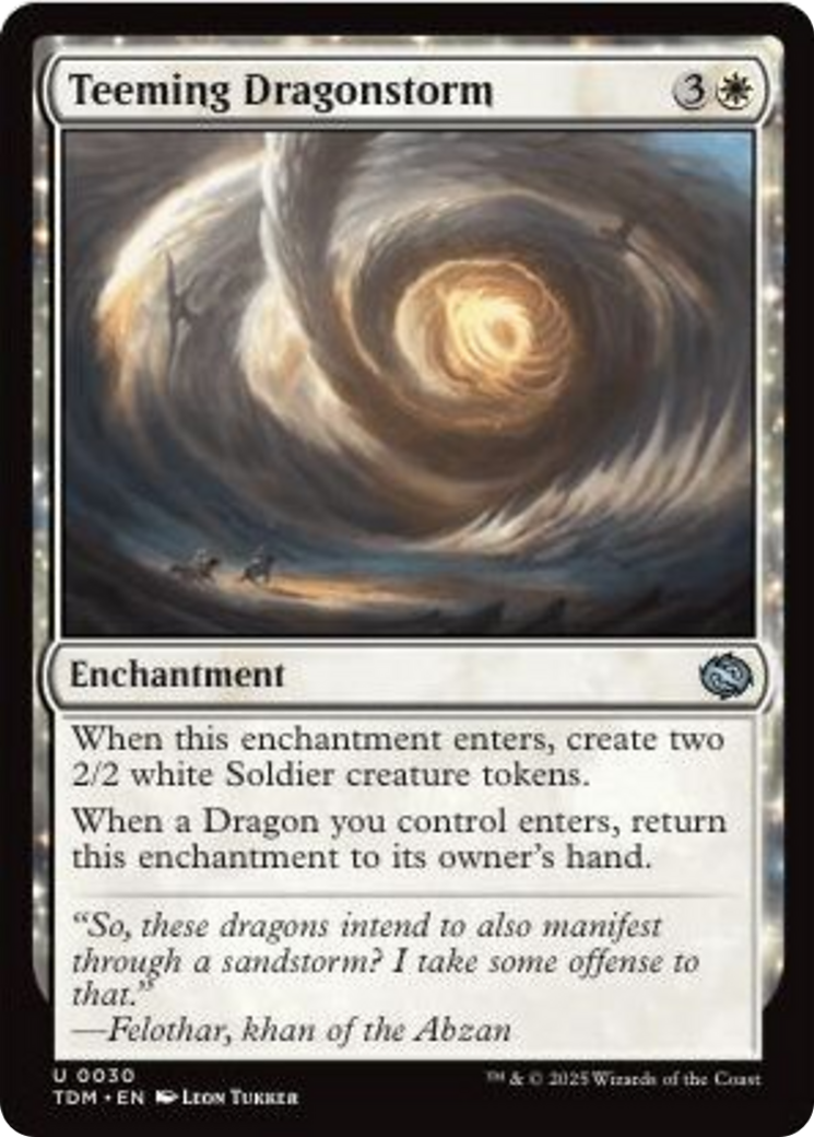 Teeming Dragonstorm [Tarkir: Dragonstorm] | Gaming Infinity