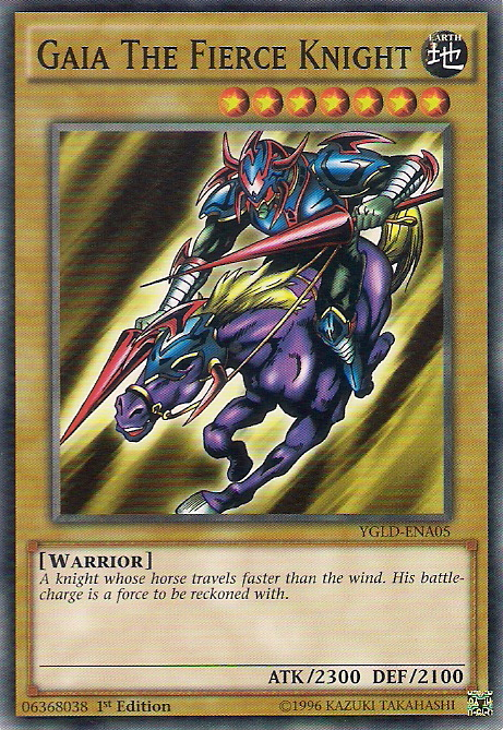 Gaia The Fierce Knight [YGLD-ENA05] Common | Gaming Infinity