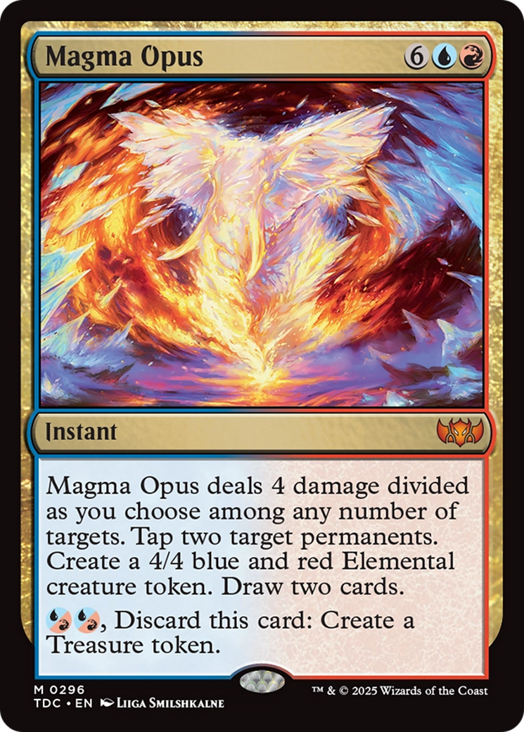 Magma Opus [Tarkir: Dragonstorm Commander] | Gaming Infinity