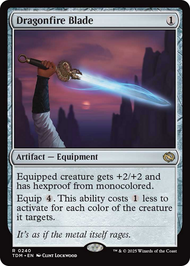 Dragonfire Blade [Tarkir: Dragonstorm] | Gaming Infinity