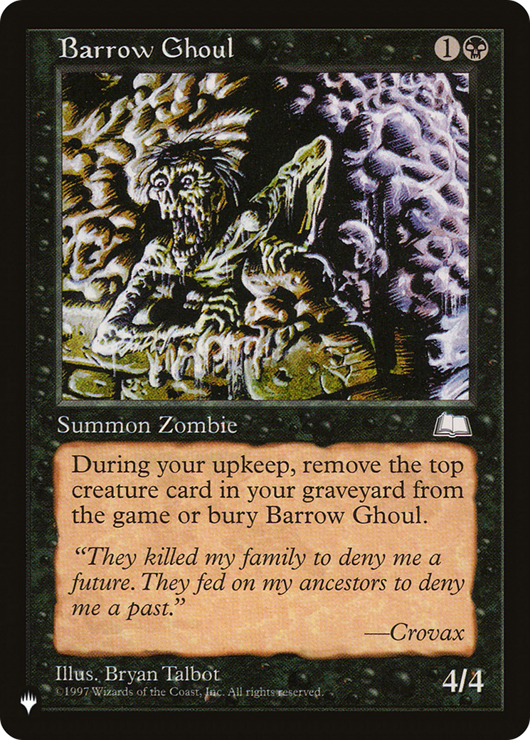 Barrow Ghoul [The List] | Gaming Infinity