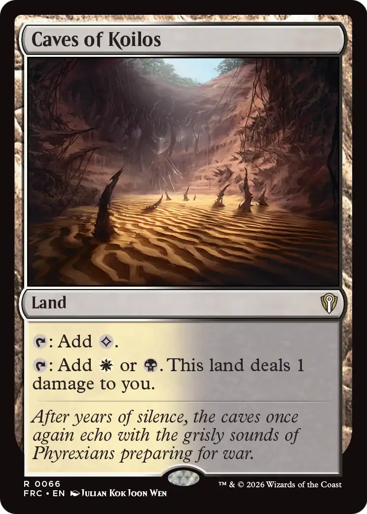 Caves of Koilos [Reality Fracture Commander] | Gaming Infinity