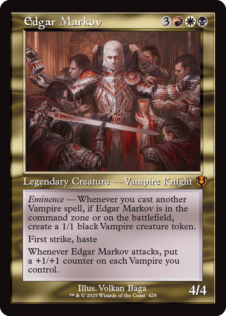 Edgar Markov (Retro Frame) [Innistrad Remastered] | Gaming Infinity