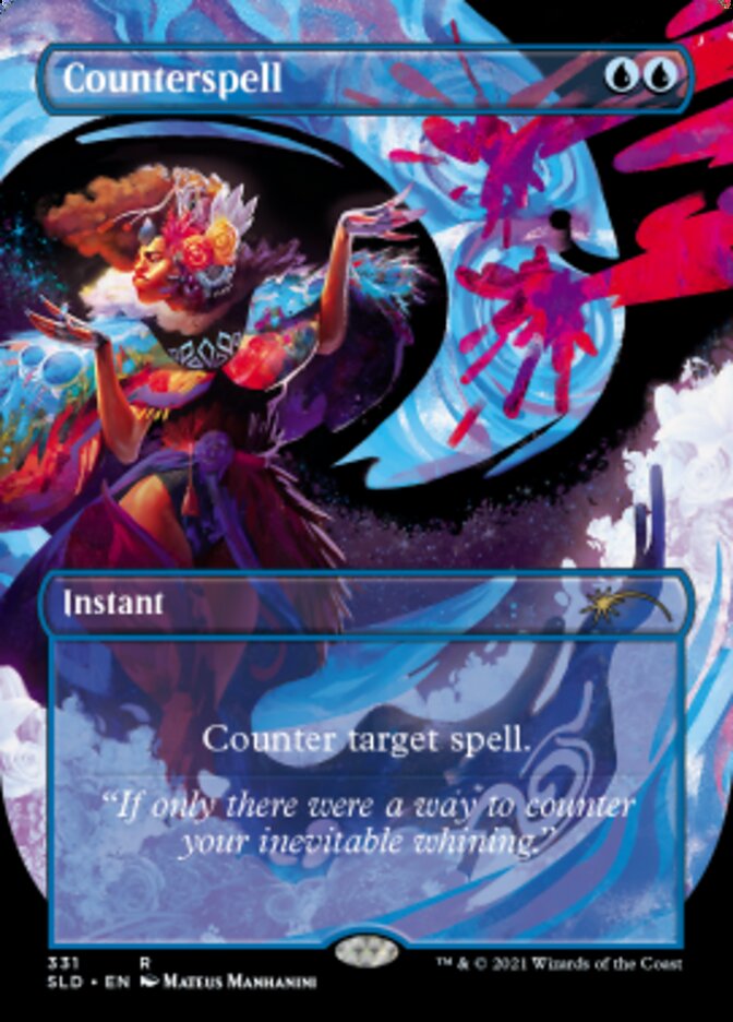 Counterspell (Borderless) [Secret Lair Drop Series] | Gaming Infinity