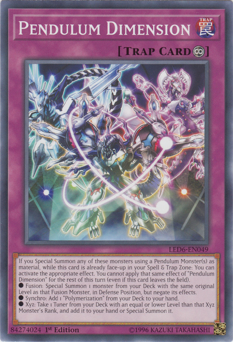 Pendulum Dimension [LED6-EN049] Common | Gaming Infinity