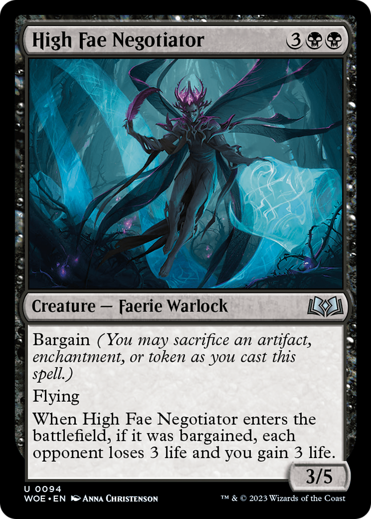 High Fae Negotiator [Wilds of Eldraine] | Gaming Infinity