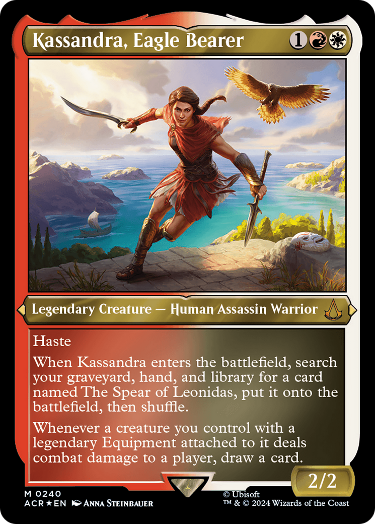 Kassandra, Eagle Bearer (Foil Etched) [Assassin's Creed] | Gaming Infinity