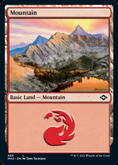 Mountain (488) (Foil Etched) [Modern Horizons 2] | Gaming Infinity