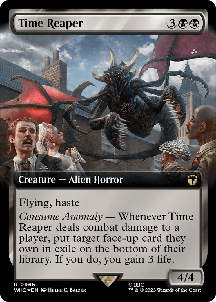 Time Reaper (Extended Art) (Surge Foil) [Doctor Who] | Gaming Infinity